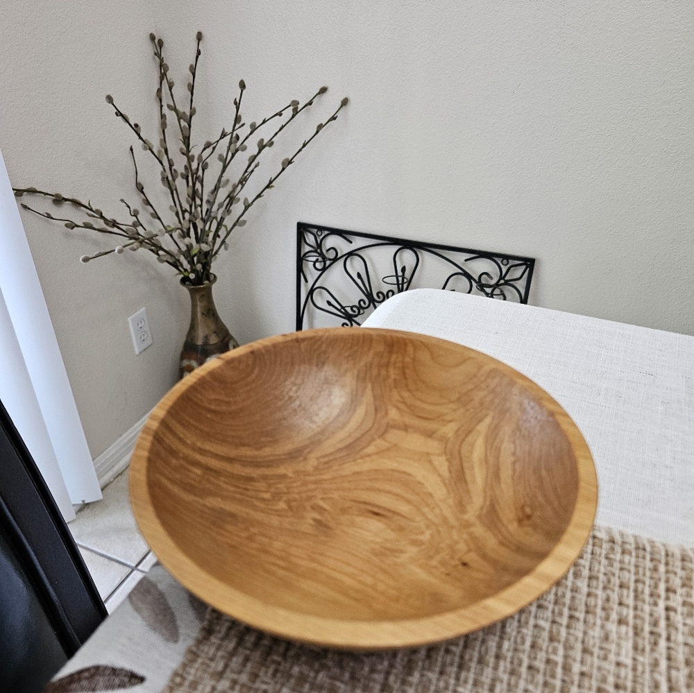 Alaska Birch Wood Decorative Bowl 1996 Edition EUC - Picture 6 of 8